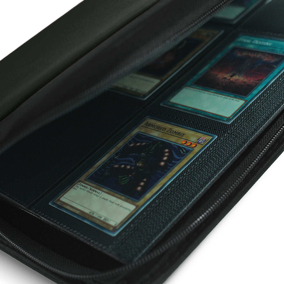EVORETRO Regular Card Binder with Zipper- Black