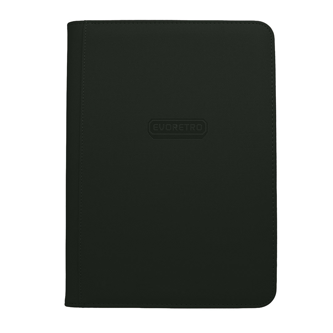 EVORETRO Regular Card Binder with Zipper- Black