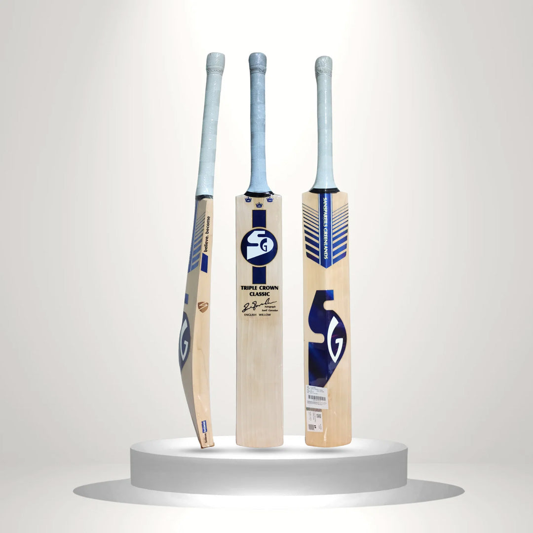 SG Triple Crown Classic English Willow Cricket Bat- SH