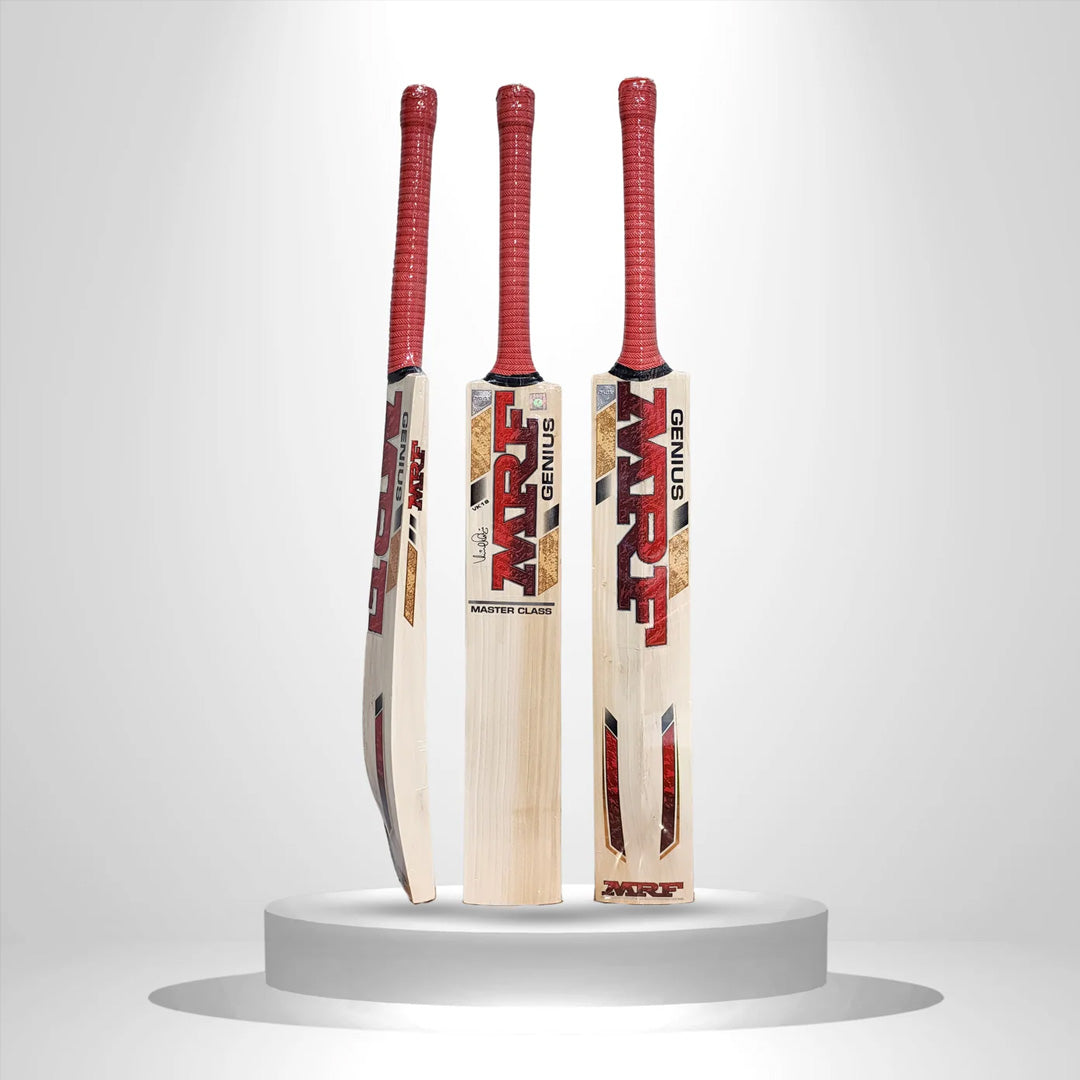MRF Genius Master Class English Willow Cricket Bat - SH