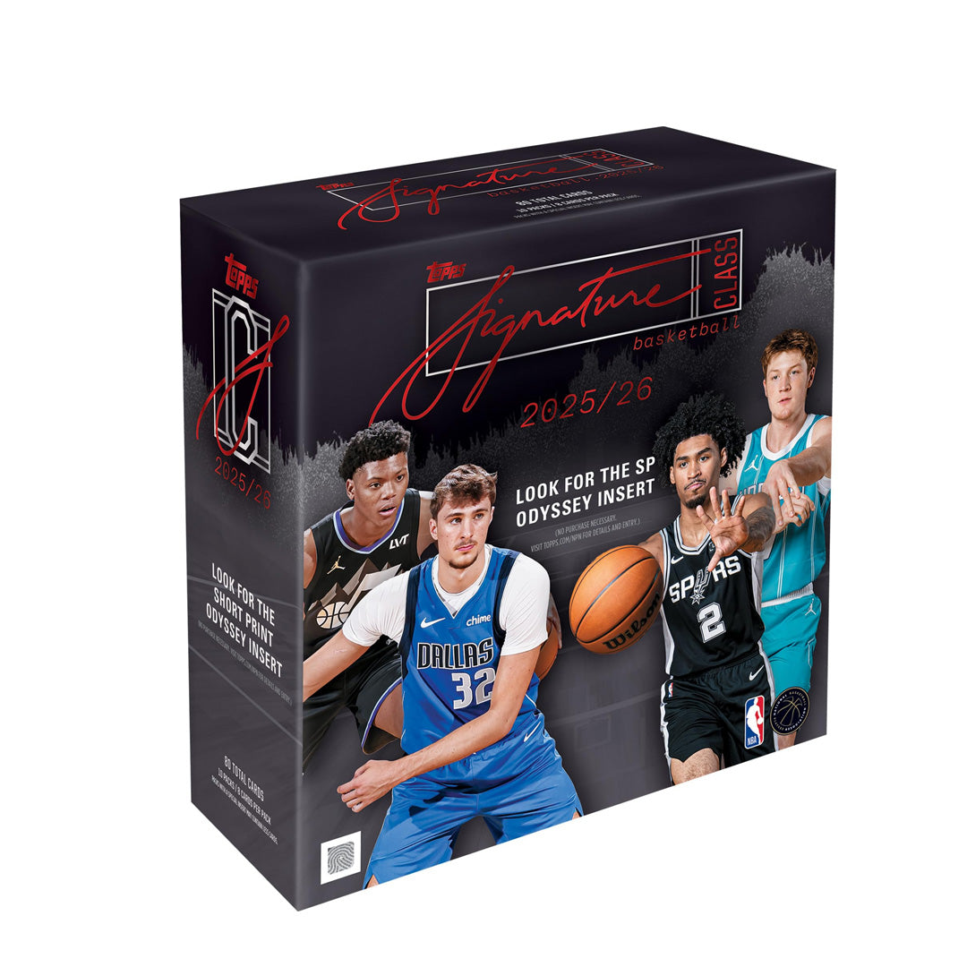 2025-26 Topps Signature Class Basketball Mega Box