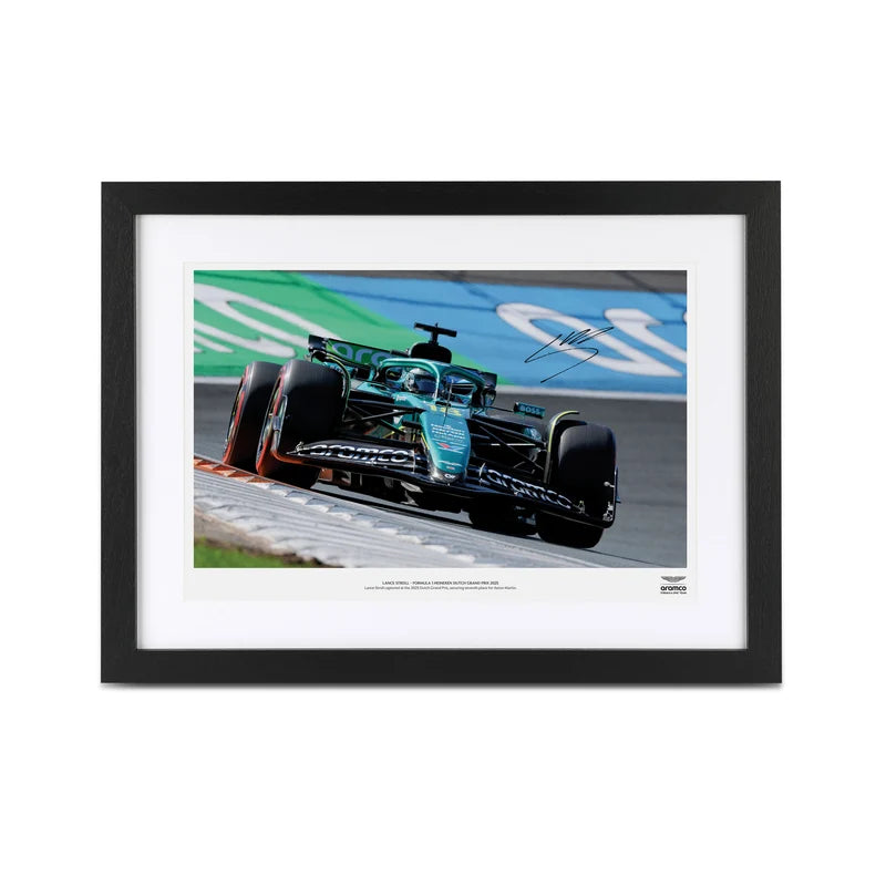 Lance Stroll 2025 Signed Photo - Dutch GP