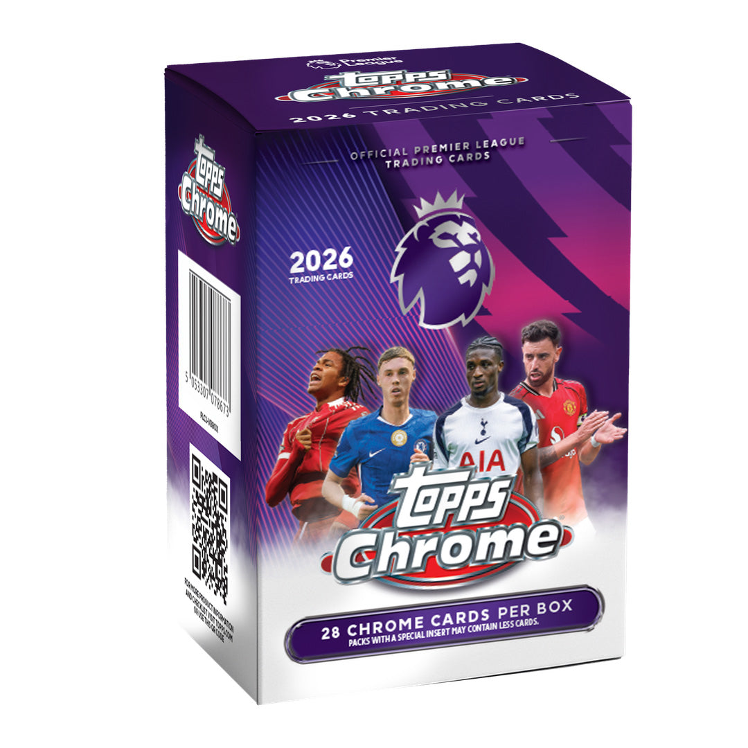 2026 Topps Chrome English Premier League Soccer Blaster