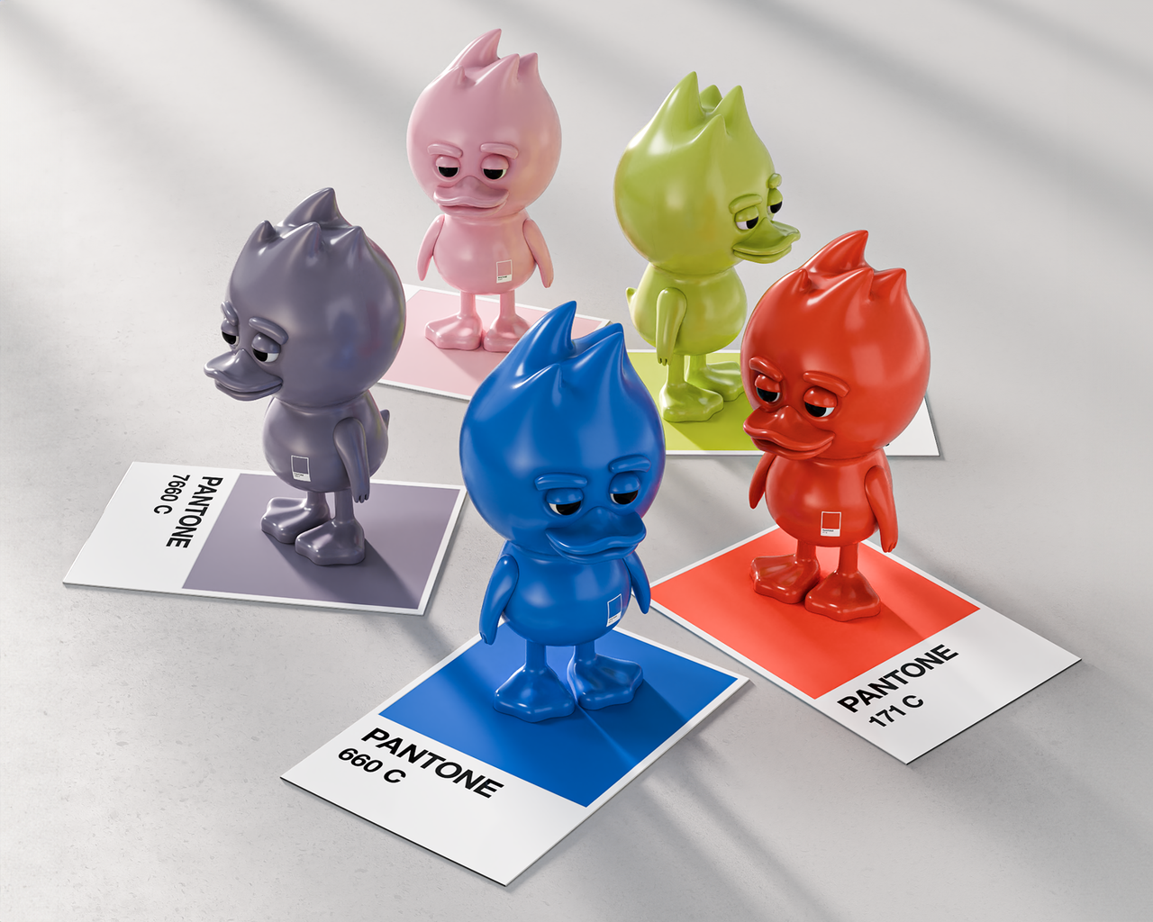 TUD x Pantone – A Piece of Beloved Hue: Meticulously Crafted Color-Inspired Art Objects