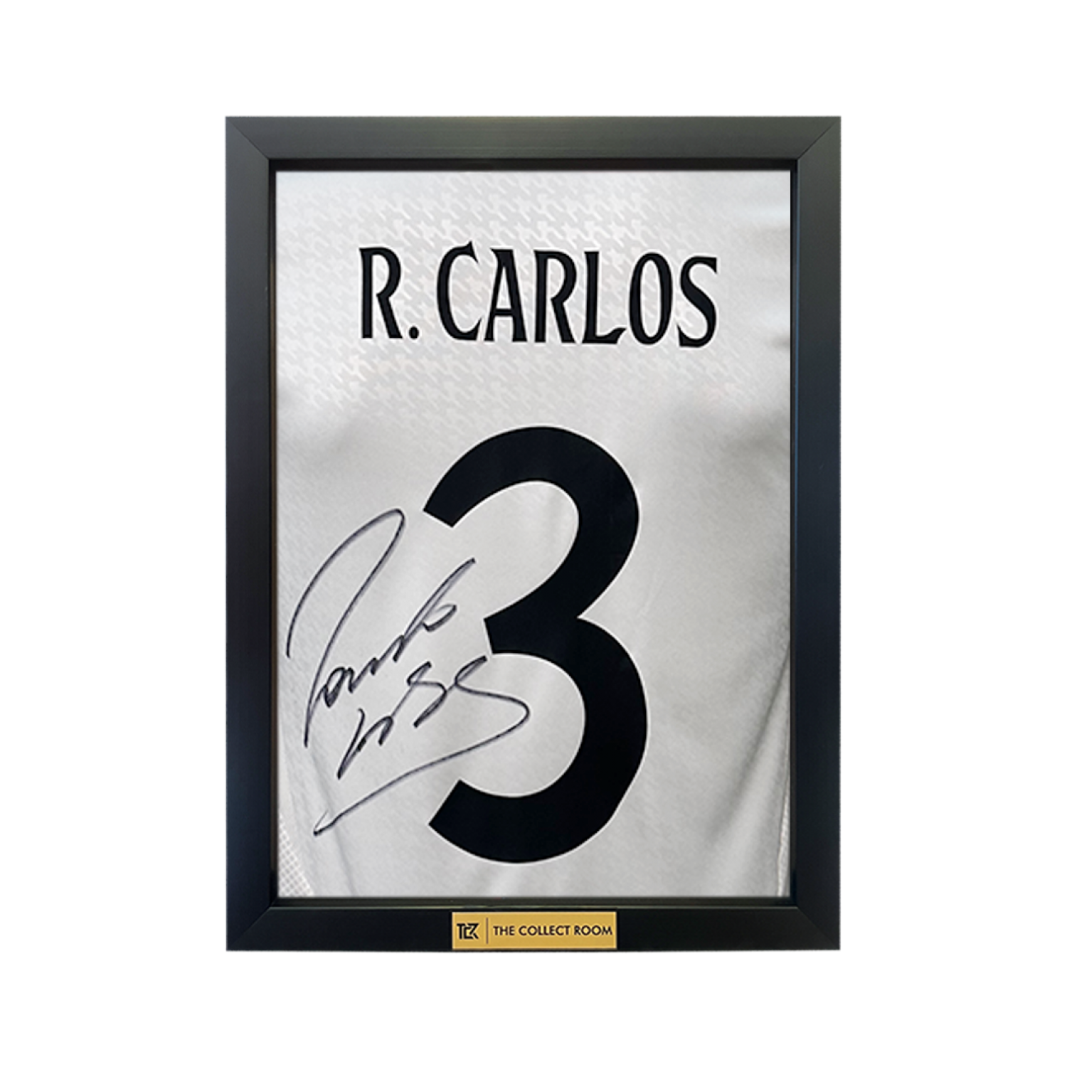 Roberto Carlos Signed Real Madrid 2024 Jersey