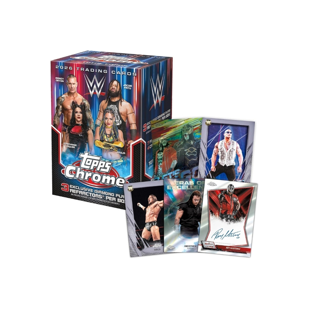 Topps 2026 Chrome WWE Value Box