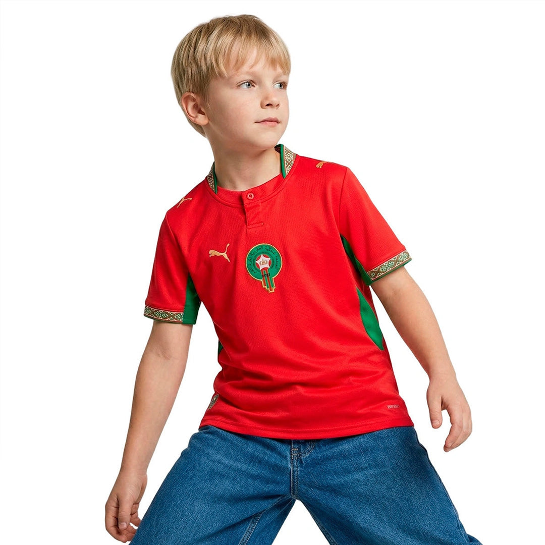 Morocco National Team World Cup 2026 Home Jersey - Kids Unisex