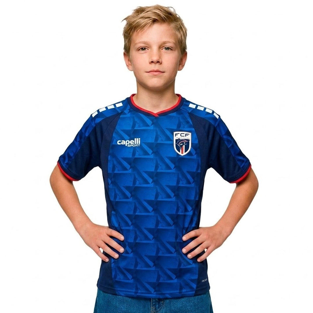 Cabo Verde National Team World Cup 2026 Home Jersey - Kids Unisex