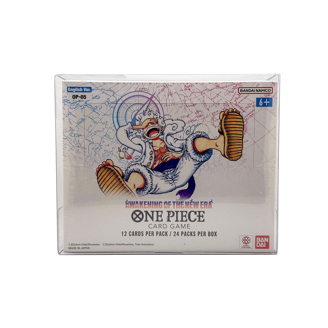 EVORETRO One Piece Booster Box PET Protectors OPP 4-6, 0,40mm - 5 Pack
