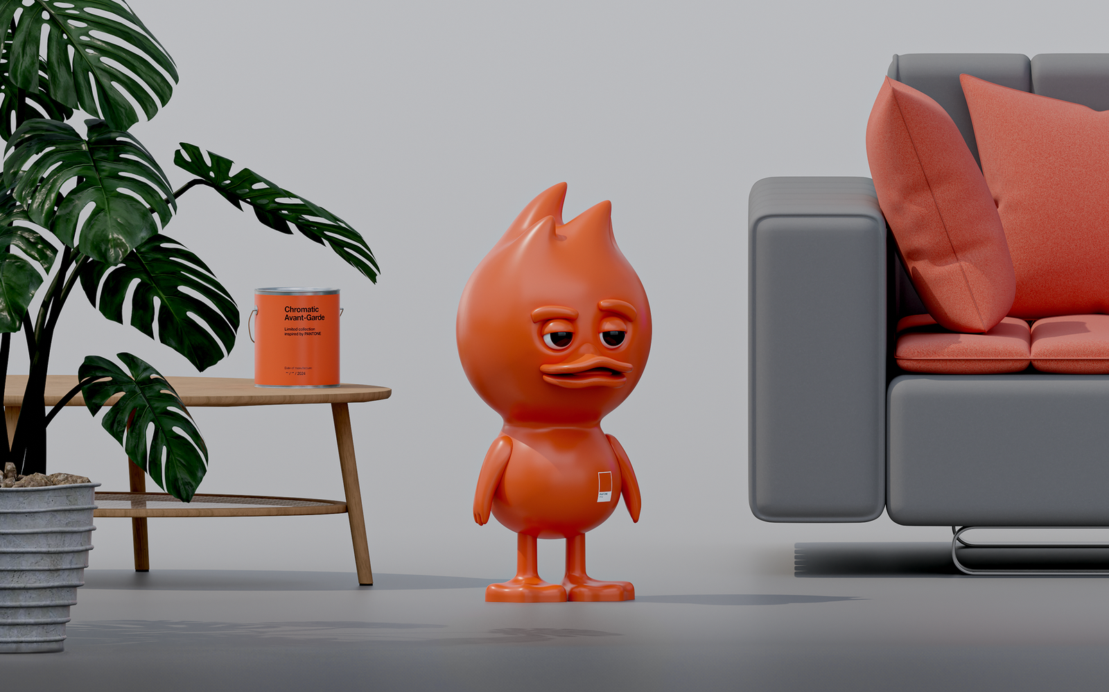 TUD x Pantone – A Piece of Beloved Hue: Meticulously Crafted Color-Inspired Art Objects