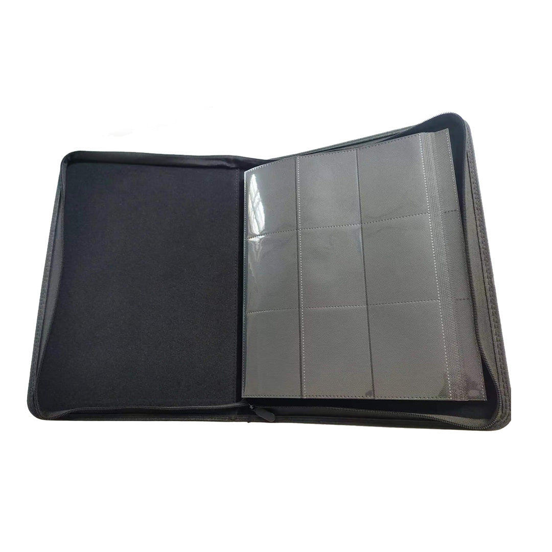 EVORETRO Regular Card Binder with Zipper- Black