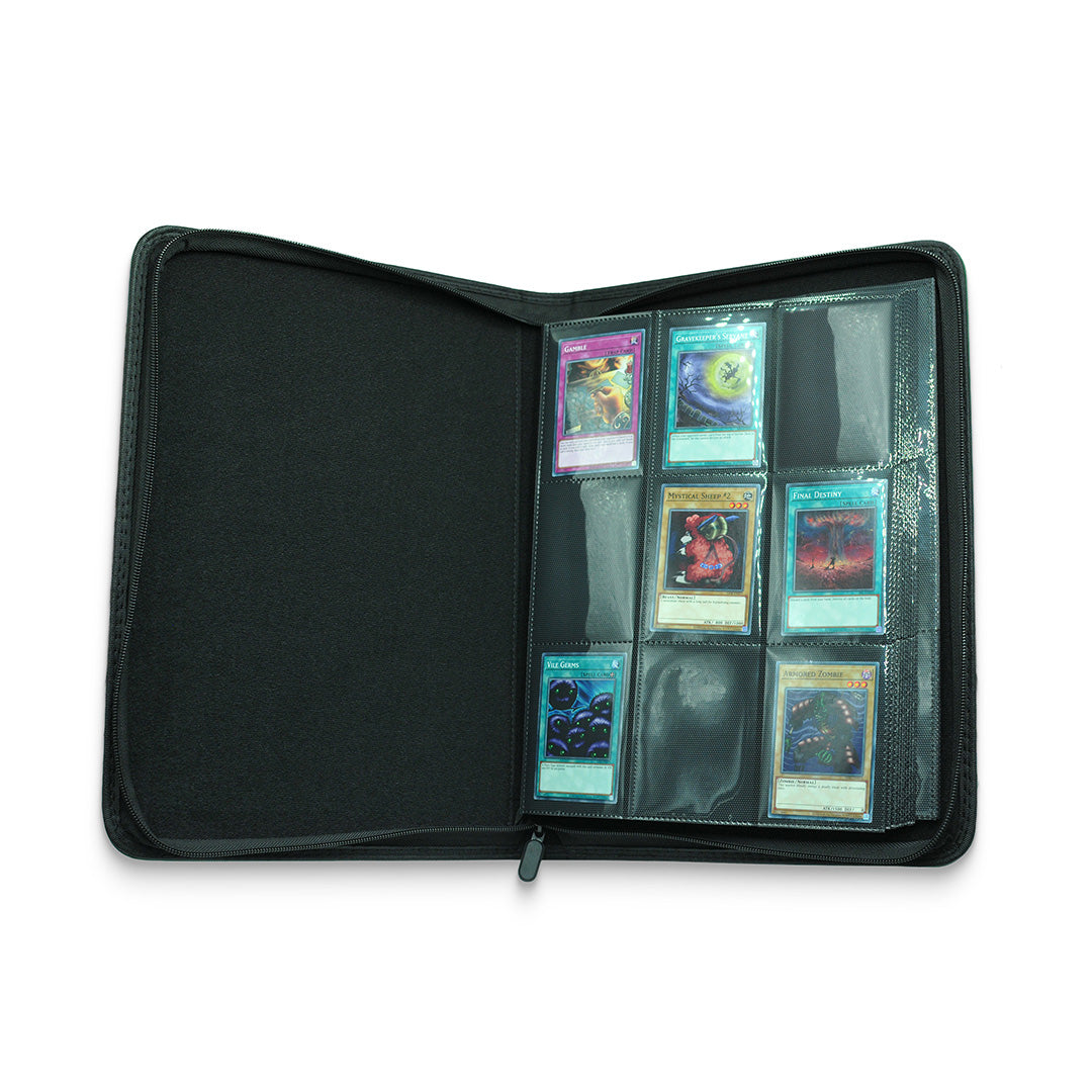 EVORETRO Regular Card Binder with Zipper – Red