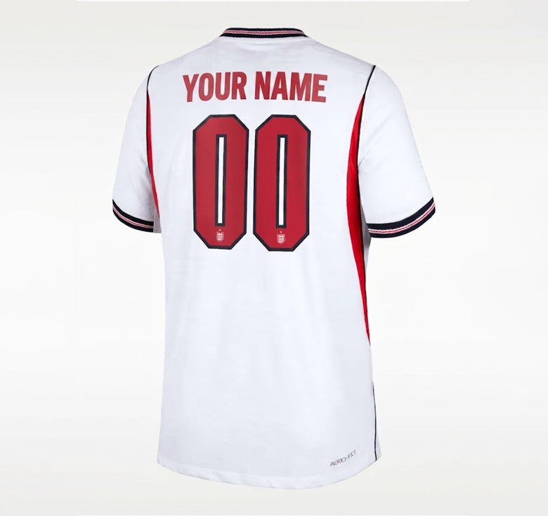 Custom England National Team World Cup 2026 Home Fans Jersey UNISEX Men’s / Women’s