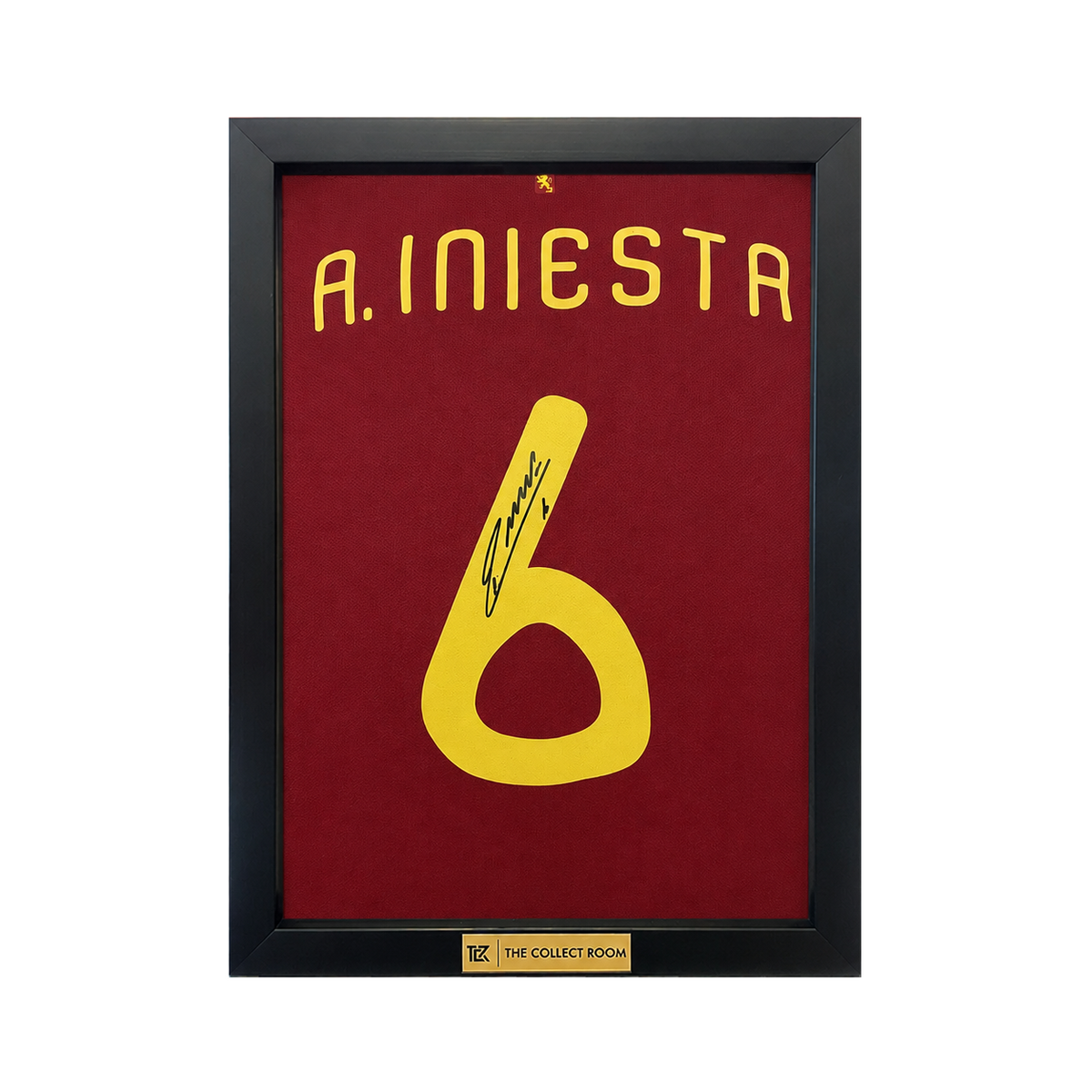 Andres Iniesta Signed Spain 2020 Football Jersey