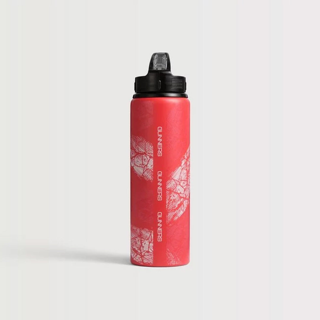 Arsenal FC Gunners Premium Print Aluminium Water Bottle 750ml