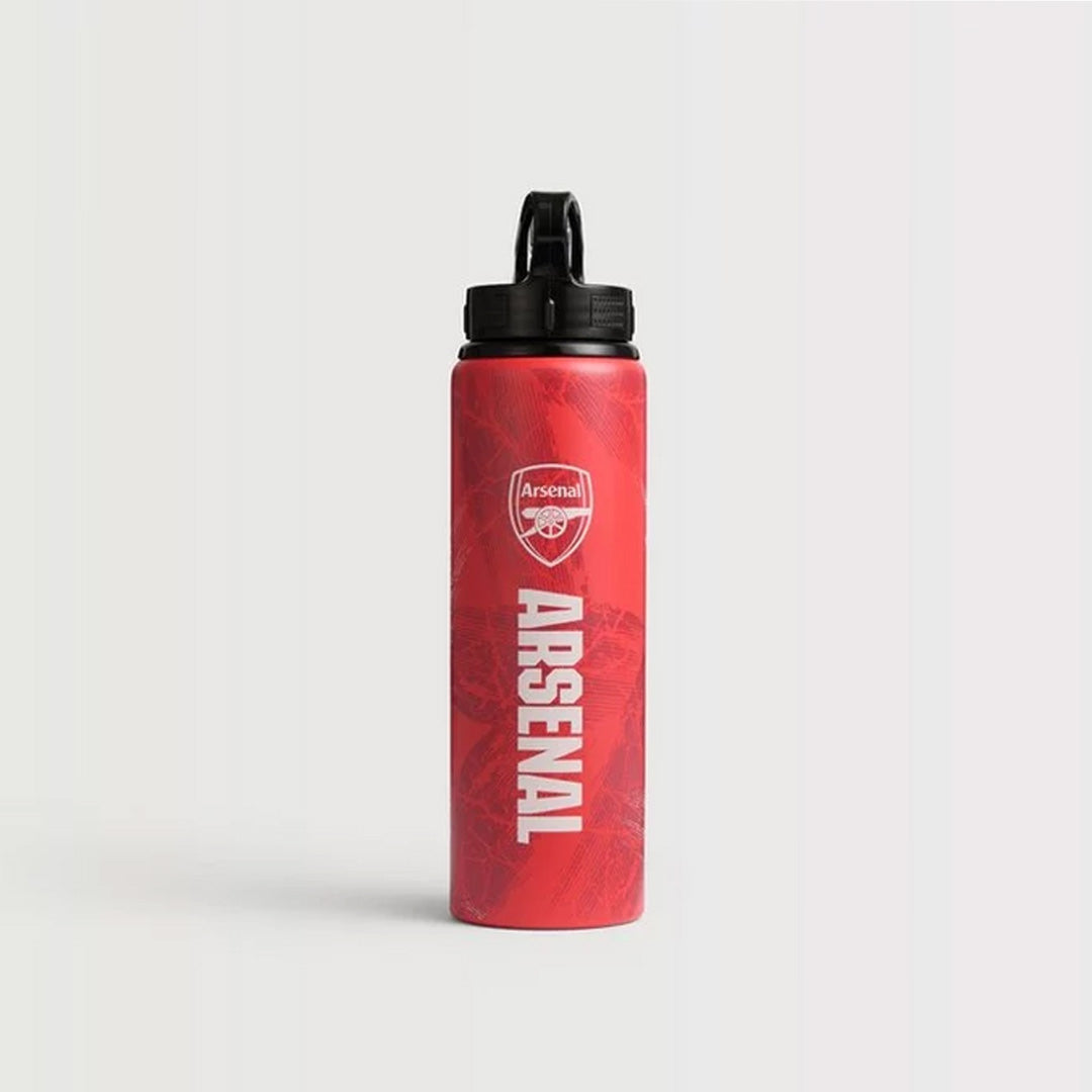 Arsenal FC Gunners Premium Print Aluminium Water Bottle 750ml