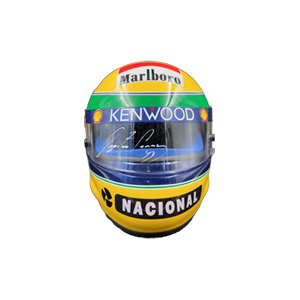 Ayrton Senna Signed Helmet