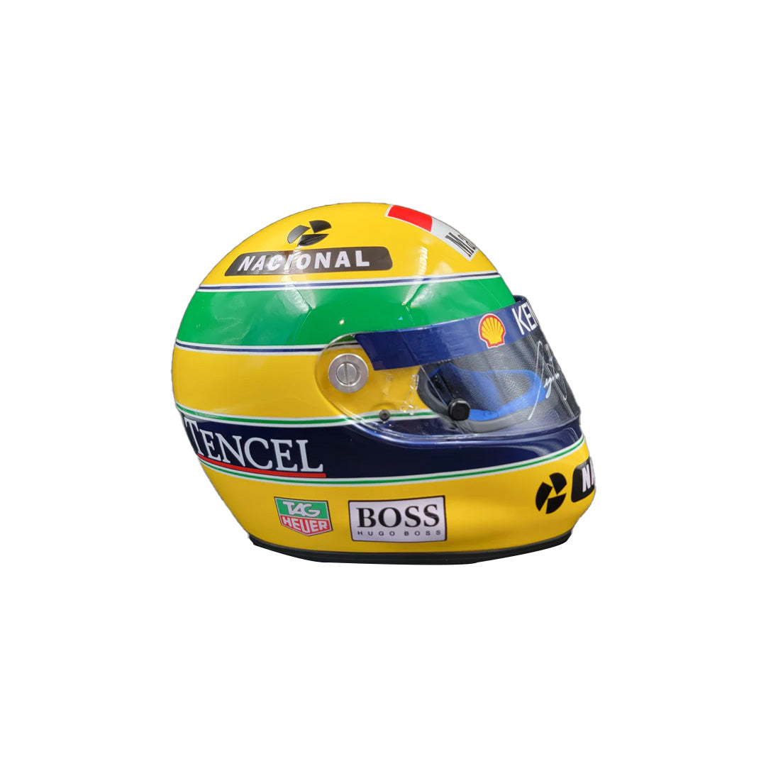 Ayrton Senna Signed Helmet