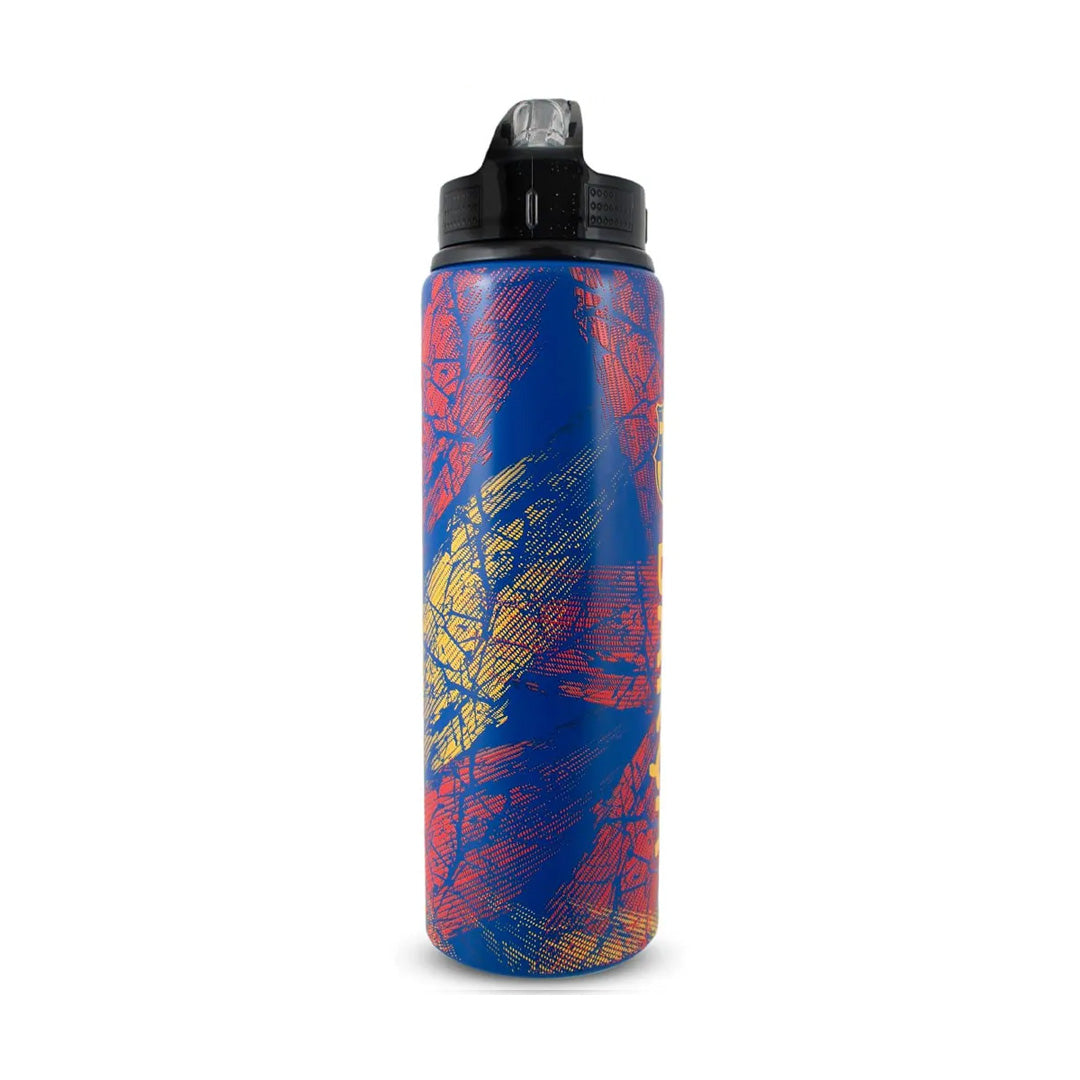 Barcelona FC Barca Premium Print Aluminium Water Bottle 750ml