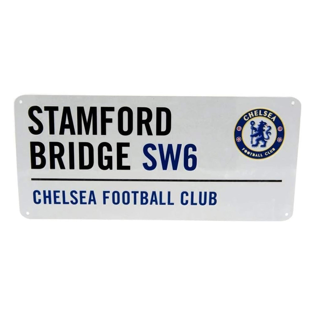 Chelsea FC Metal Street Sign