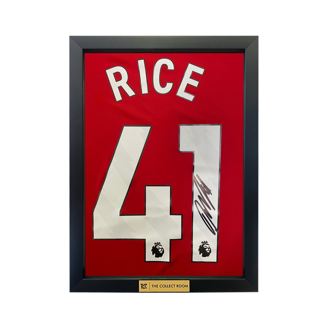 Declan Rice signed Arsenal 2024/25 Home shirt