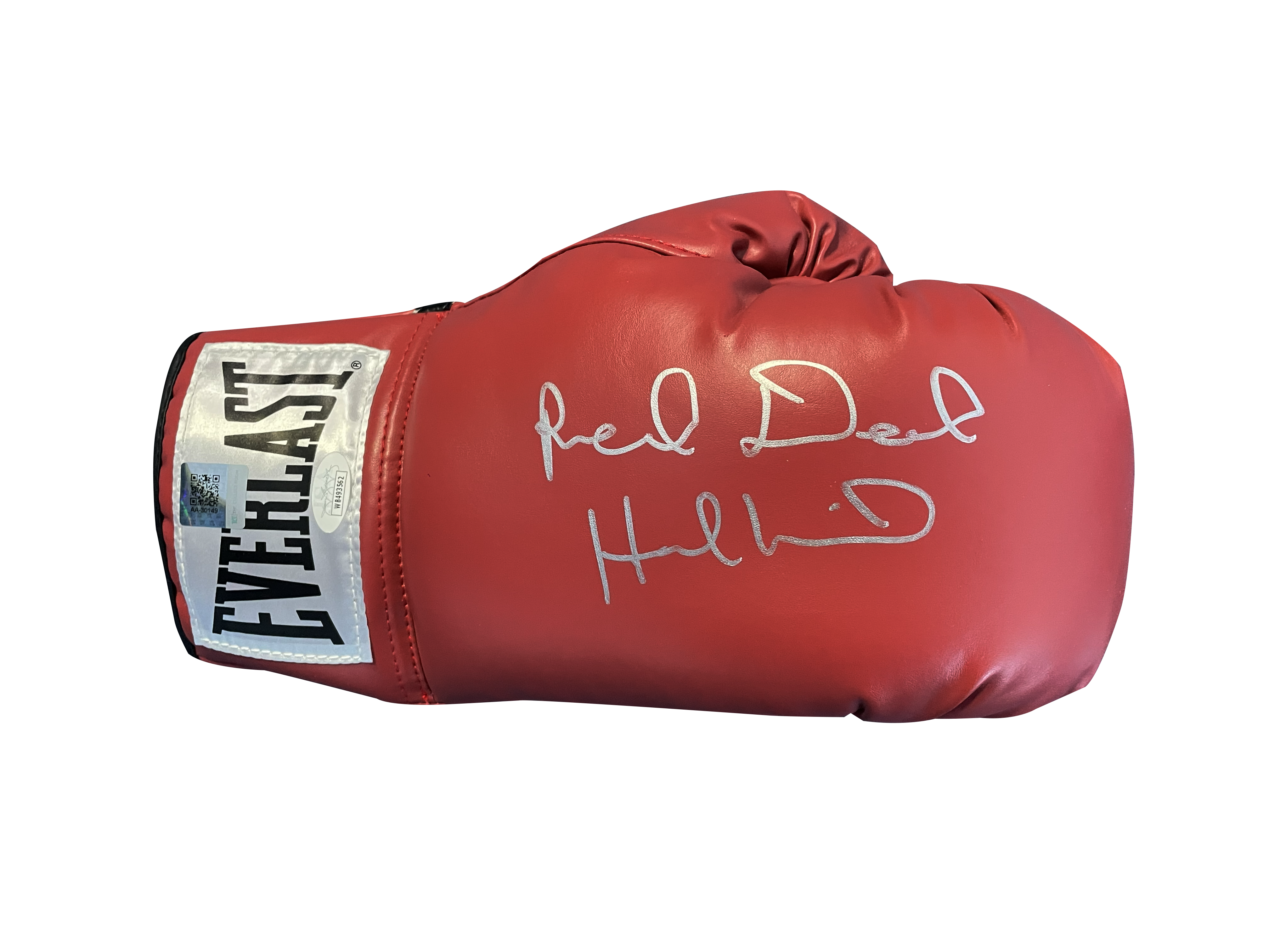 Evander Holyfield Signed Real Deal Red Right Glove