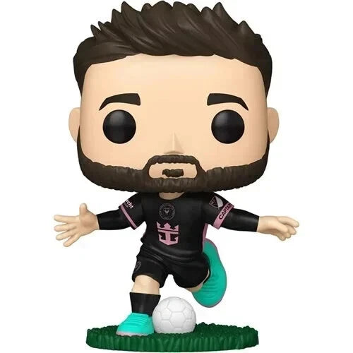 Funko Pop! Inter Miami Lionel Messi (Away Kit) Vinyl Figure #01 – MLS Soccer Collectible