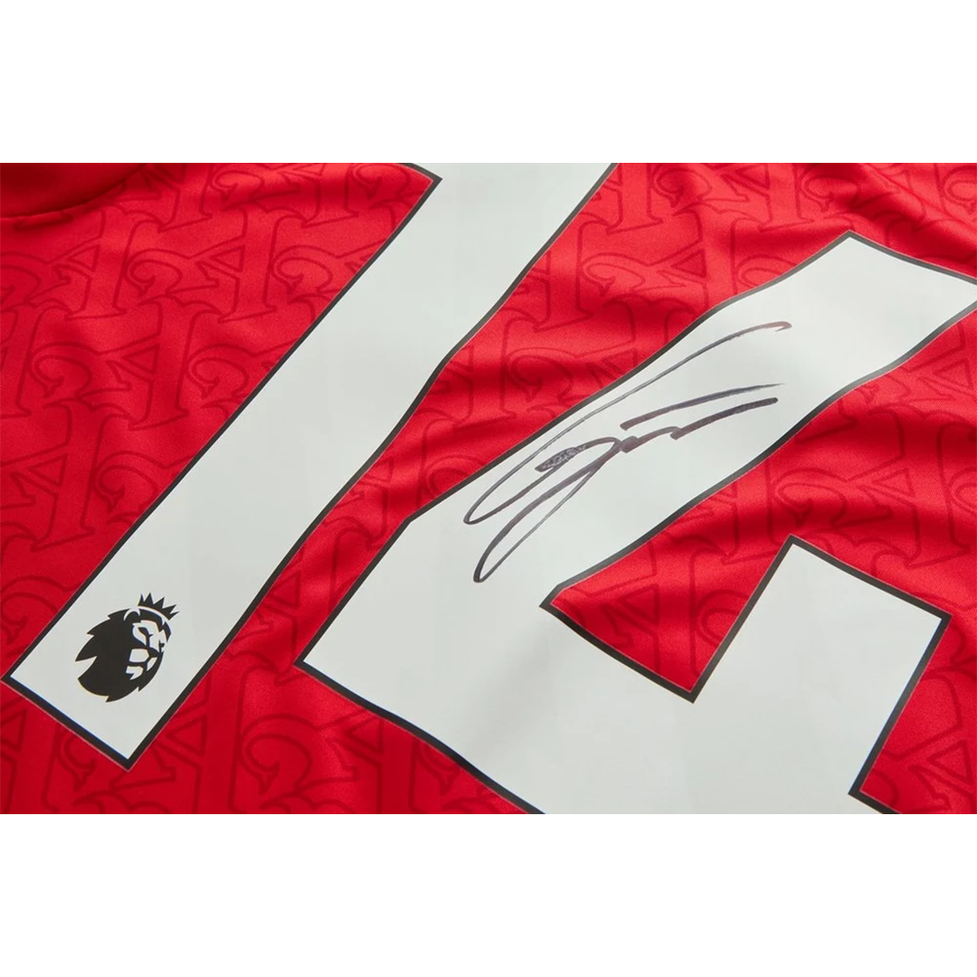 Arsenal 25/26 Gyokers Home Signed Jersey