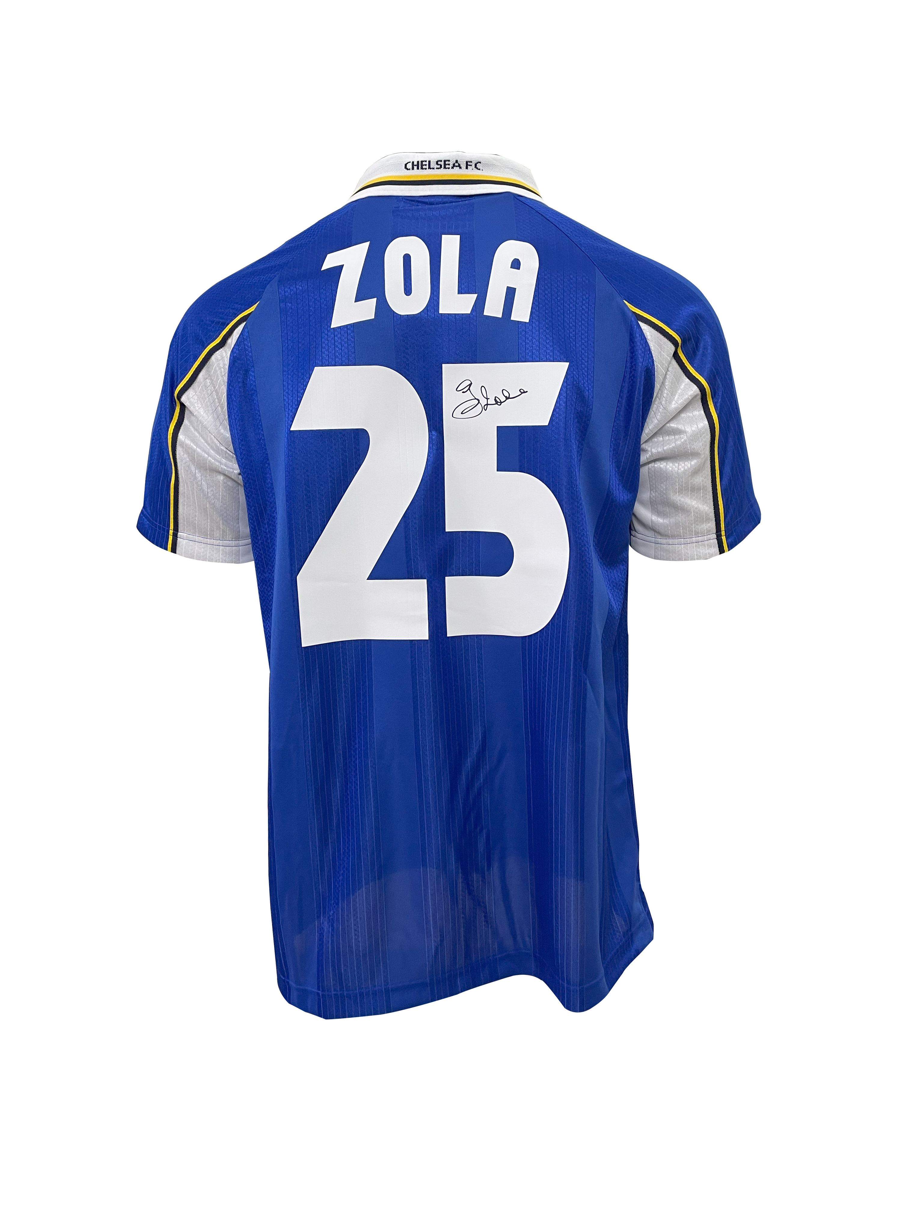 GianfGianfranco Zola Signed Chelsea Shirt