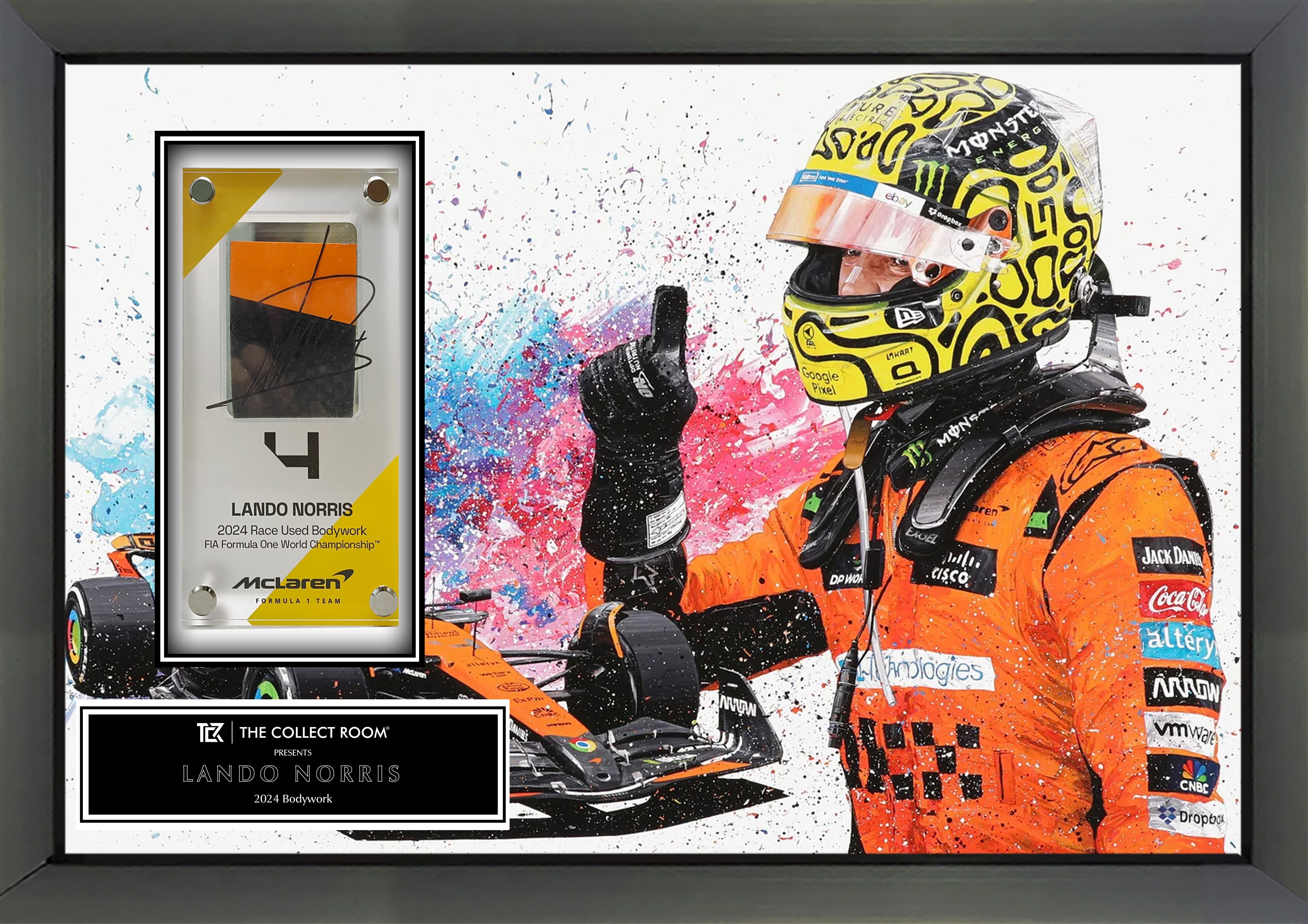 Lando Norris 2024 McLaren Race used Bodywork