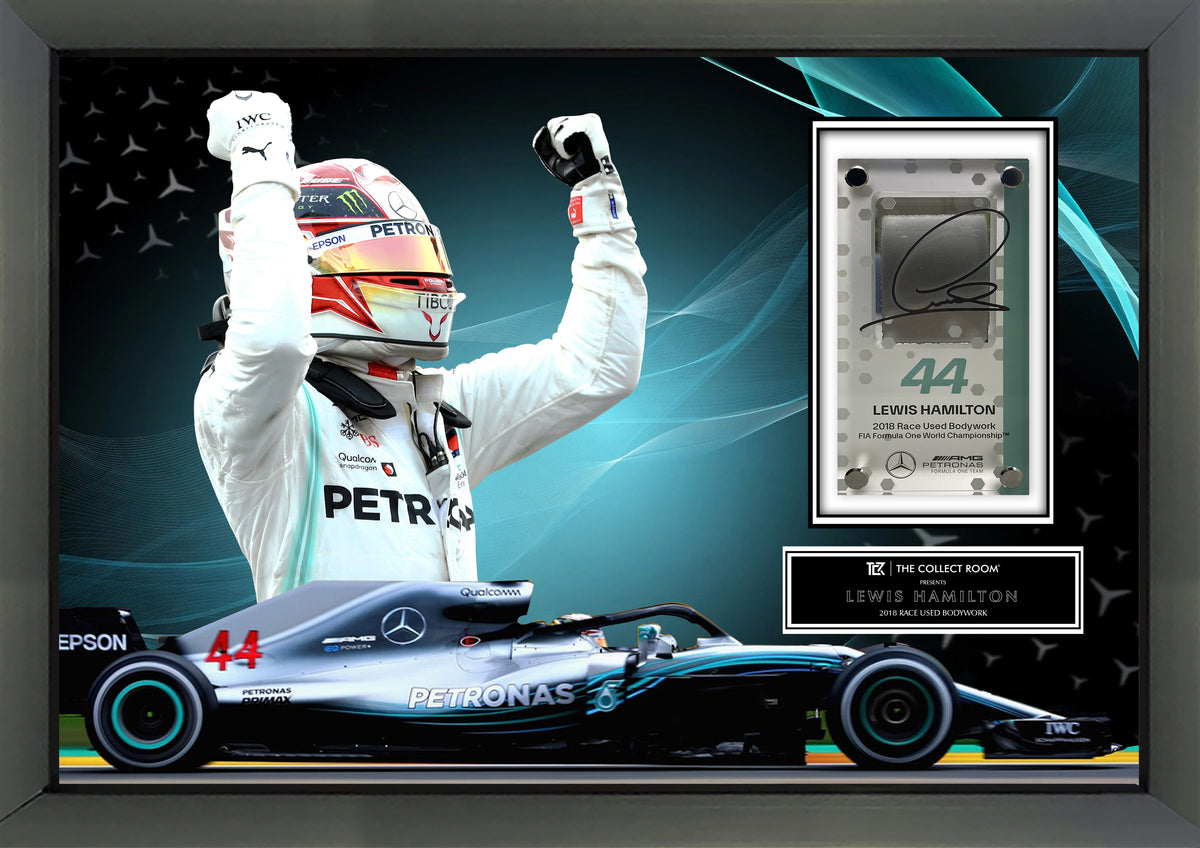 Lewis Hamilton Signed 2018 Race-Used Bodywork