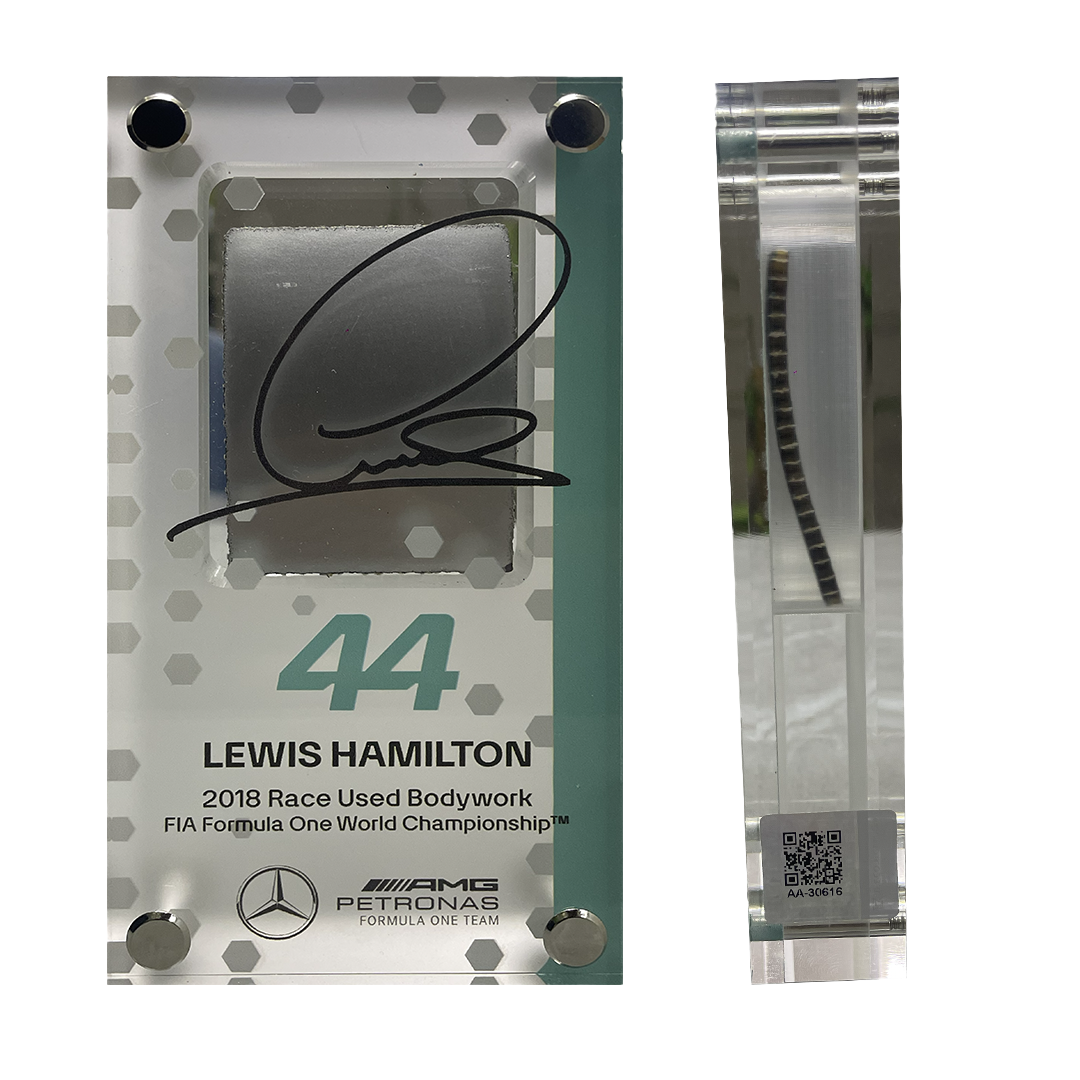 Lewis Hamilton Signed 2018 Race-Used Bodywork