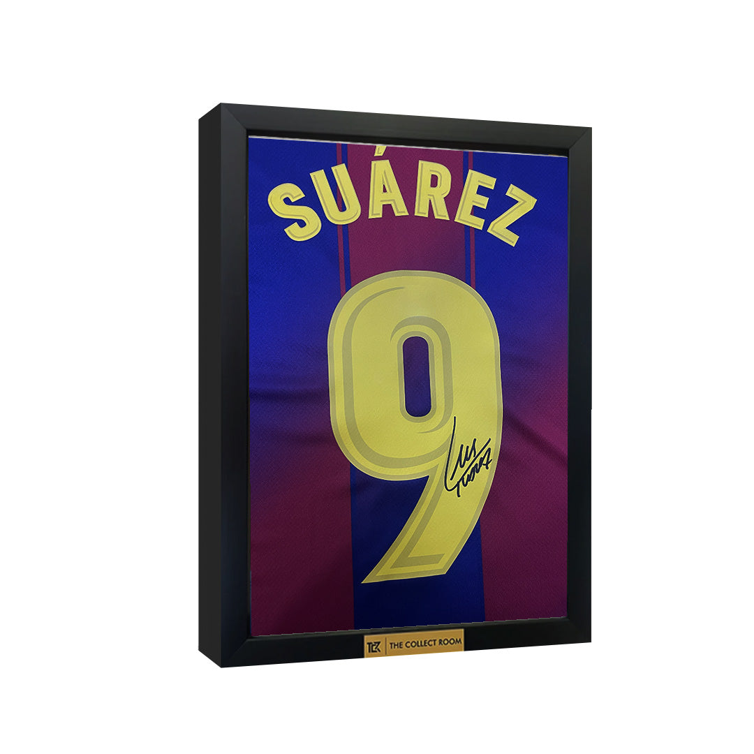 Luiz Suarez Signed Barcelona 2025-26 Home Football shirt