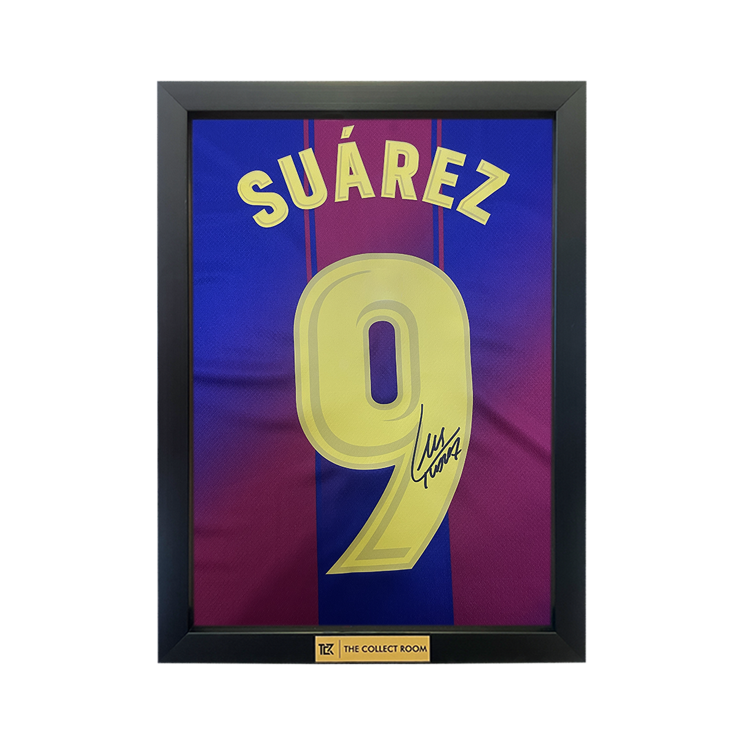 Luiz Suarez Signed Barcelona 2025-26 Home Football shirt