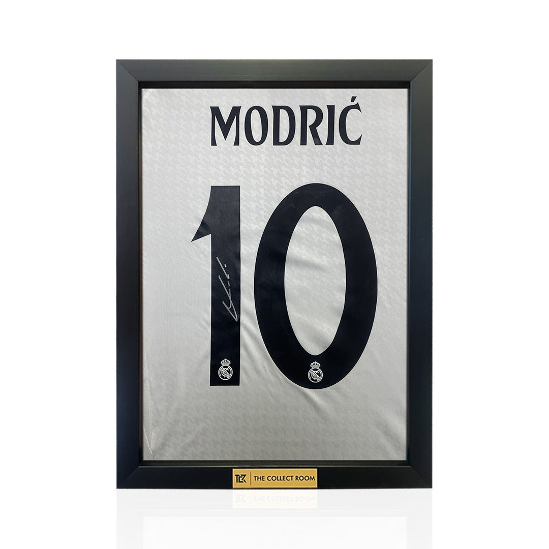 Luka Modric Signed Real Madrid 2024-25 Home Shirt
