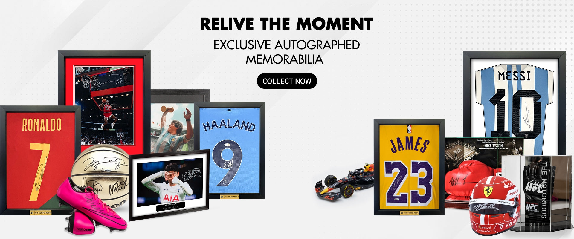 THE COLLECT ROOM_RELIVE THE MOMENT_EXCLUSIVE AUTOGRAPHED MEMORABILIA
