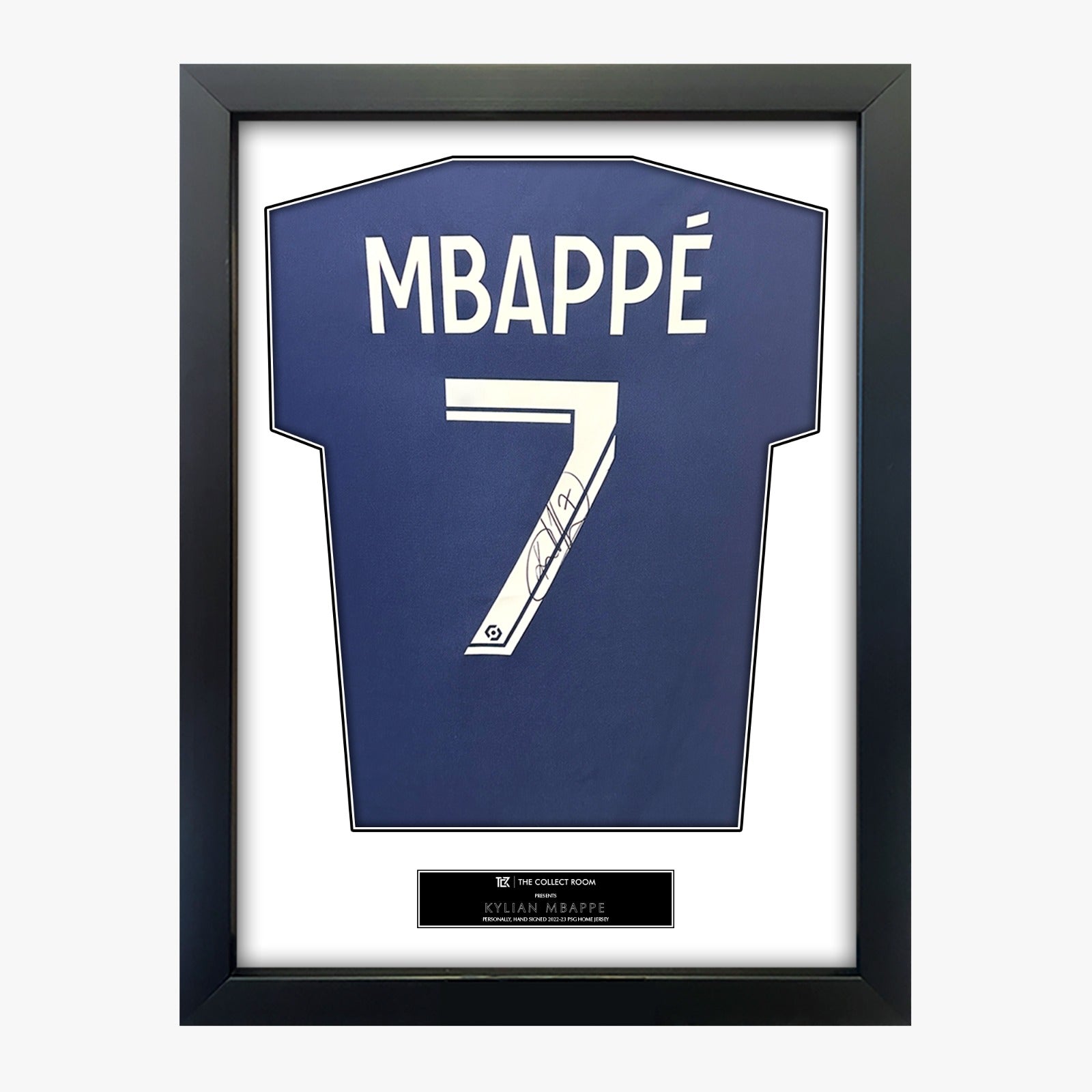 Kylian Mbappe Autographed 2022-23 Paris Saint-Germain Authentic Navy Blue Home Jersey