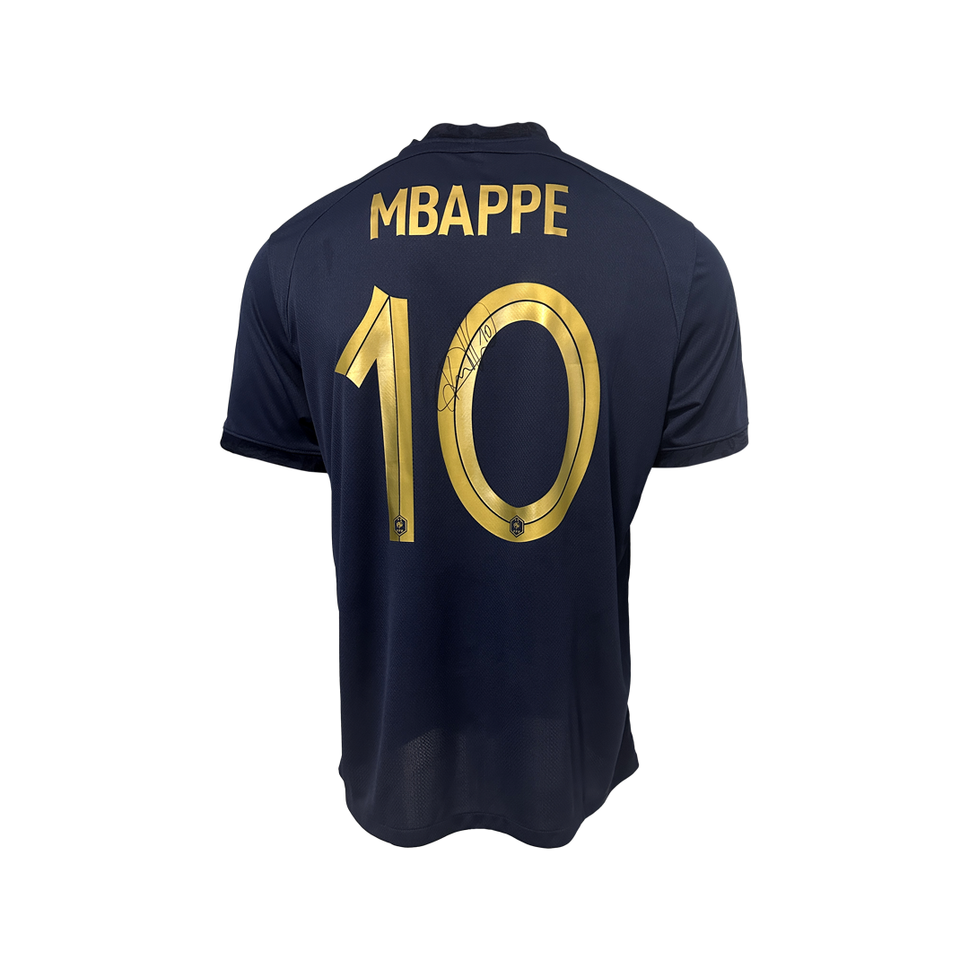 Zidane & Mbappe Signed Jerseys in Dual Frame