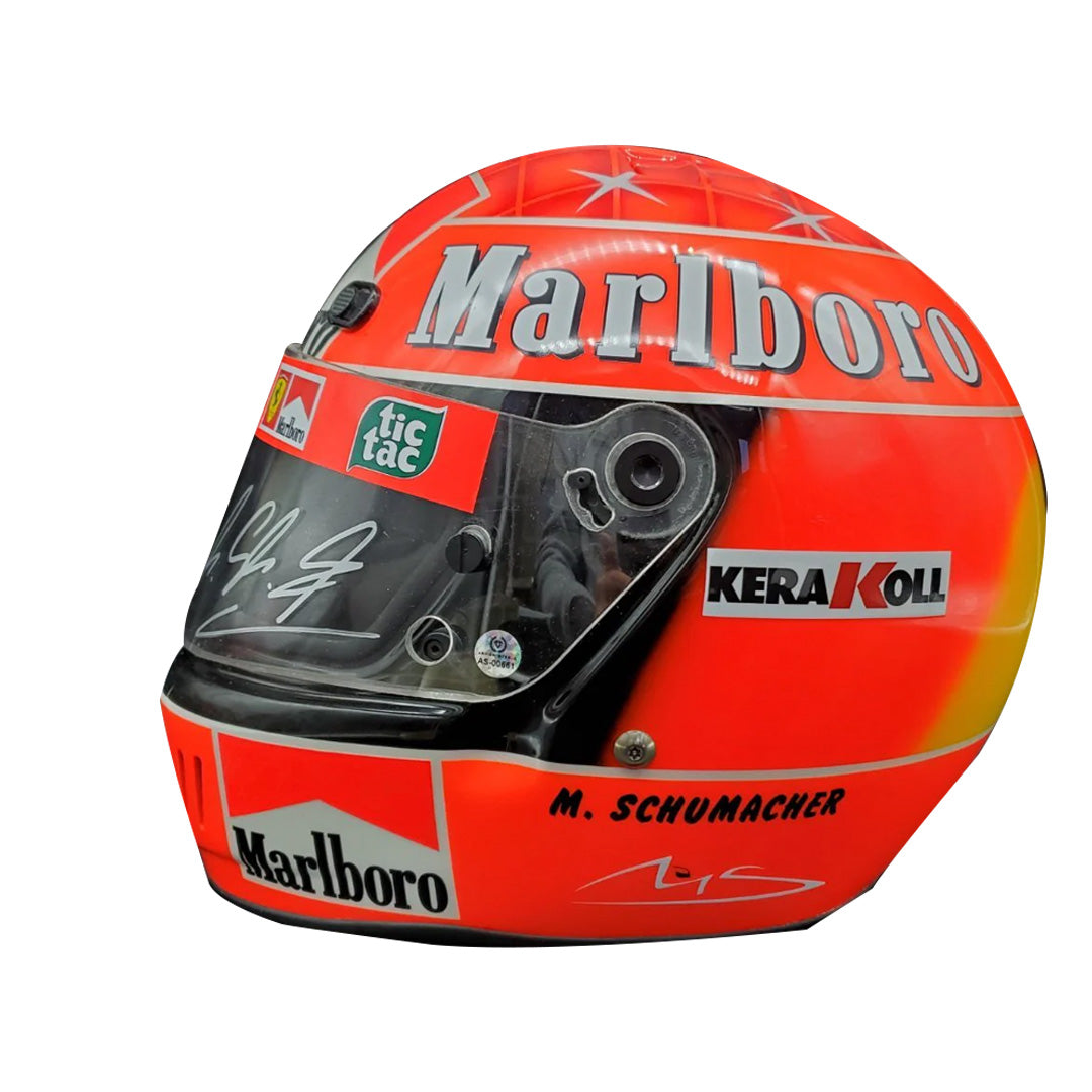 Michael Schumacher Signed Helmet