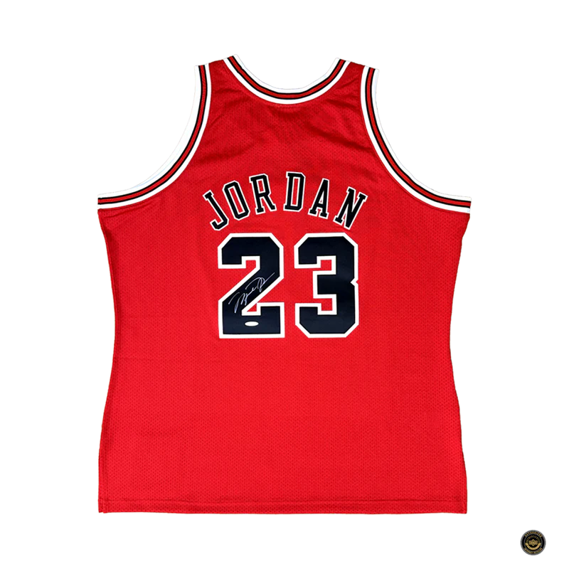 Michael Jordan Signed Chicago Bulls 1997-98 Away Jersey