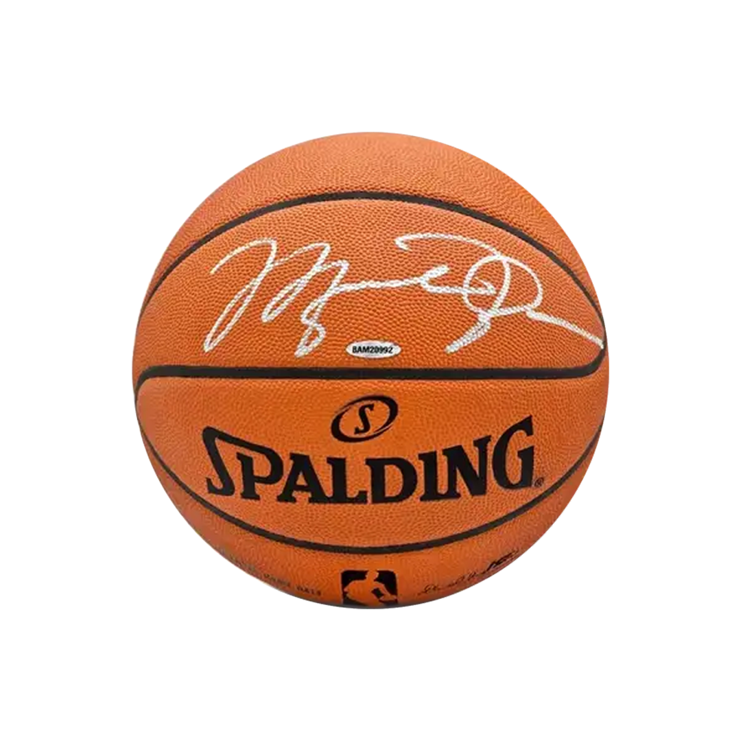 Michael Jordan signed basketball