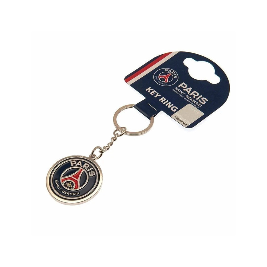 Paris Saint-Germain Crest Keyring – PSG Keychain