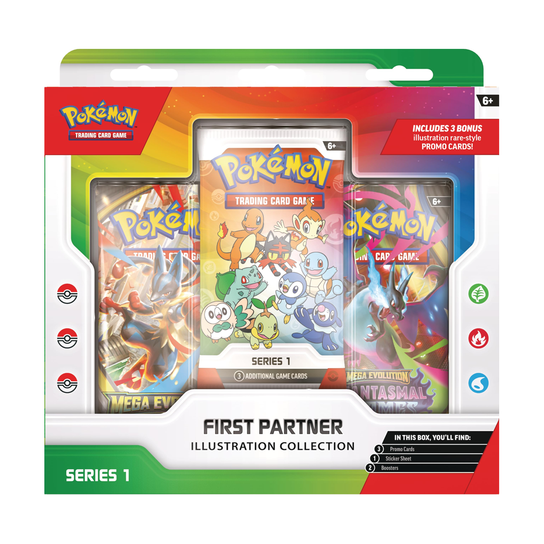 Pokemon Series 1 First Partner Illustration Collection