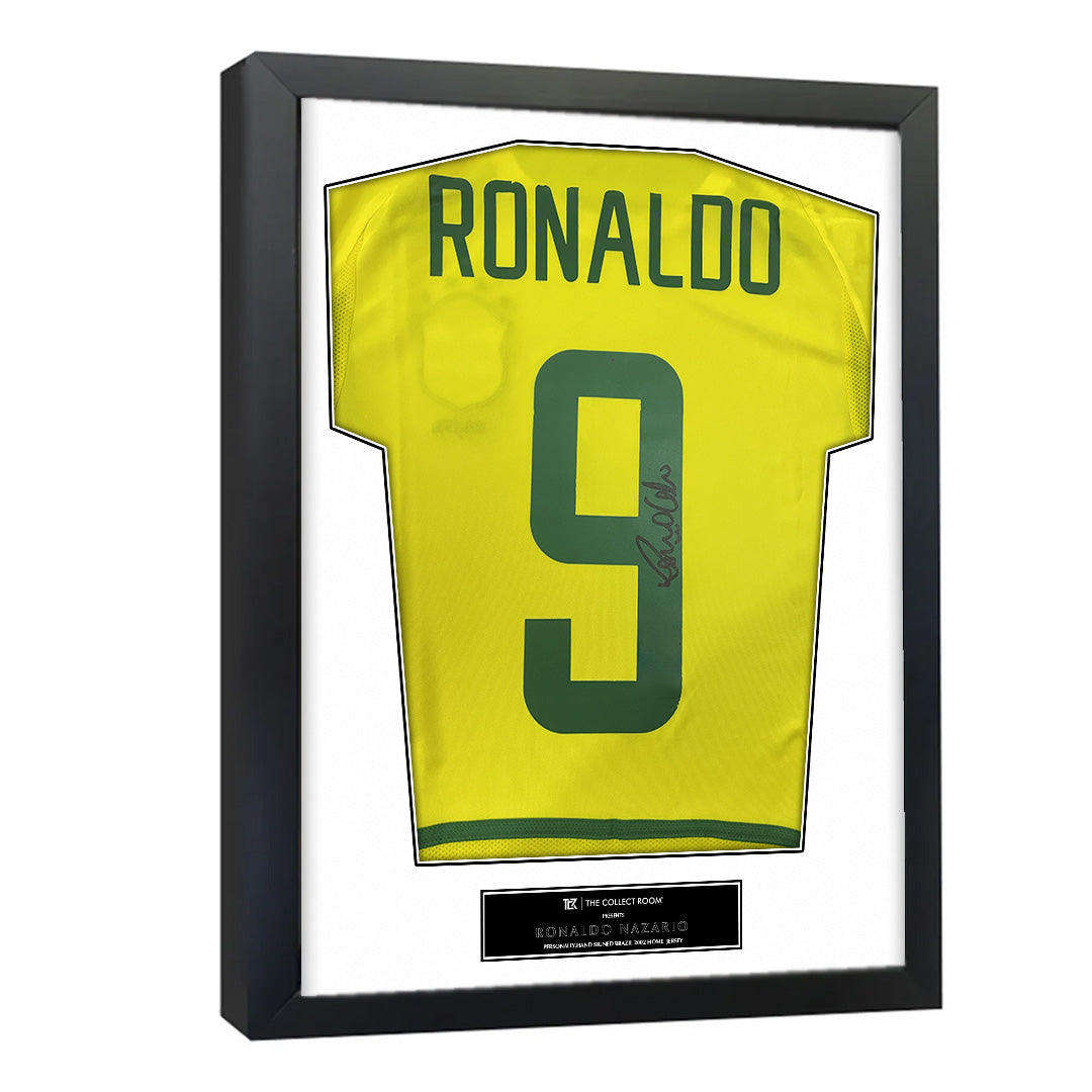 Ronaldo Nazario Signed Brazil Jersey