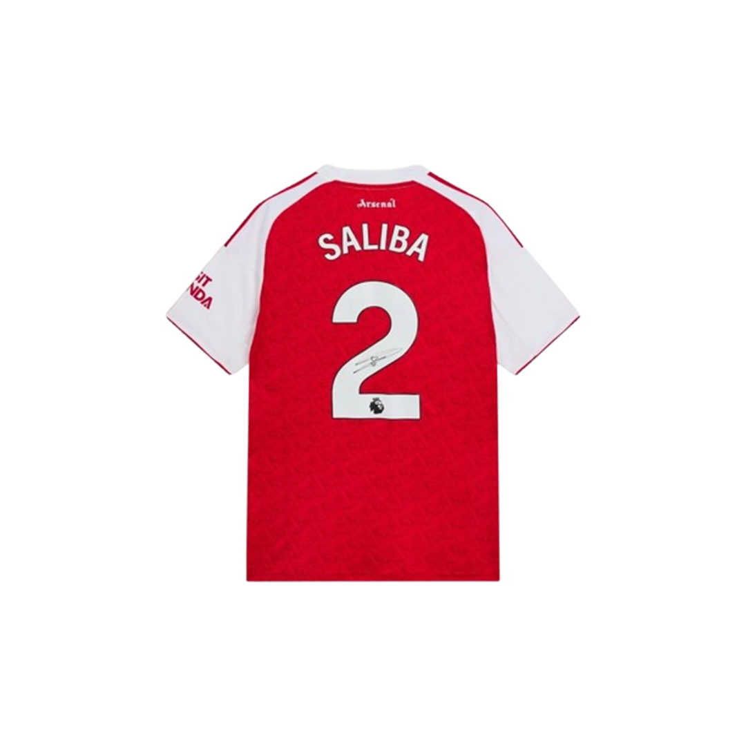 Arsenal 25/26 Saliba Home Signed Jersey