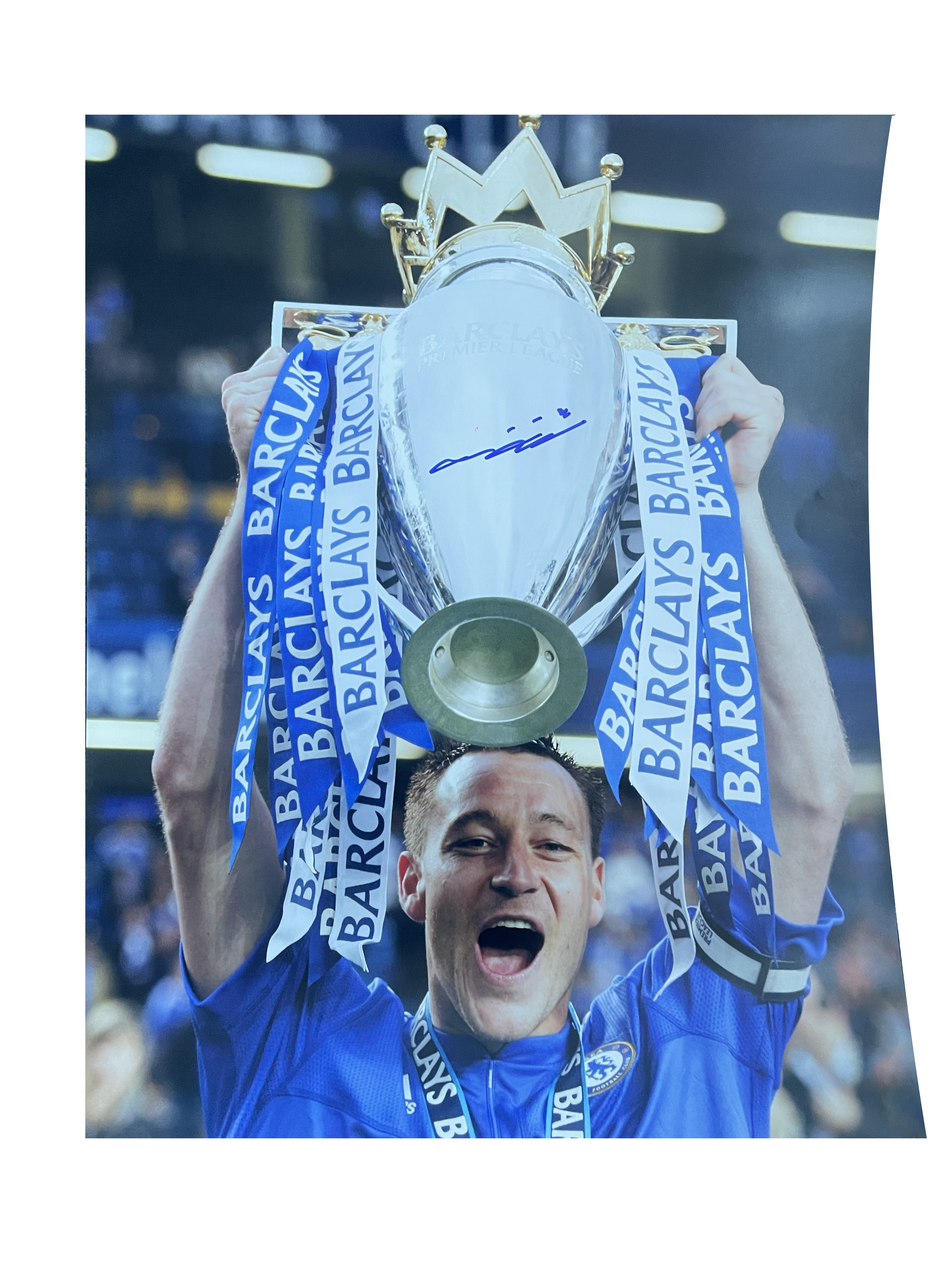Signed Chelsea Image – John Terry Autograph