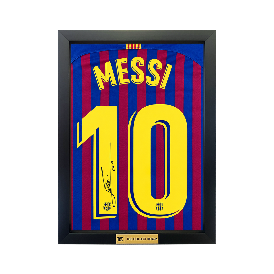 Lionel Messi Signed Barcelona Home Jersey