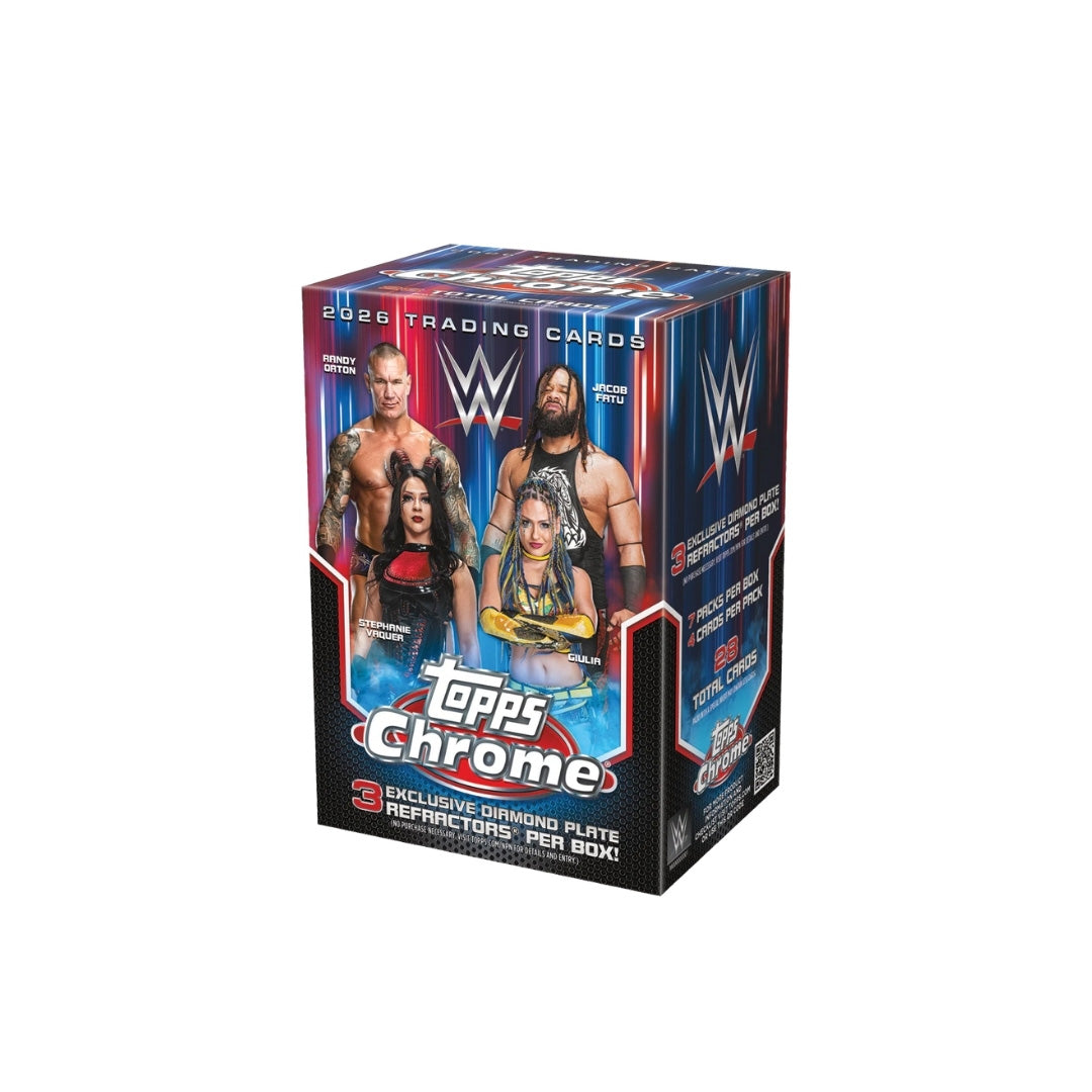 Topps 2026 Chrome WWE Value Box