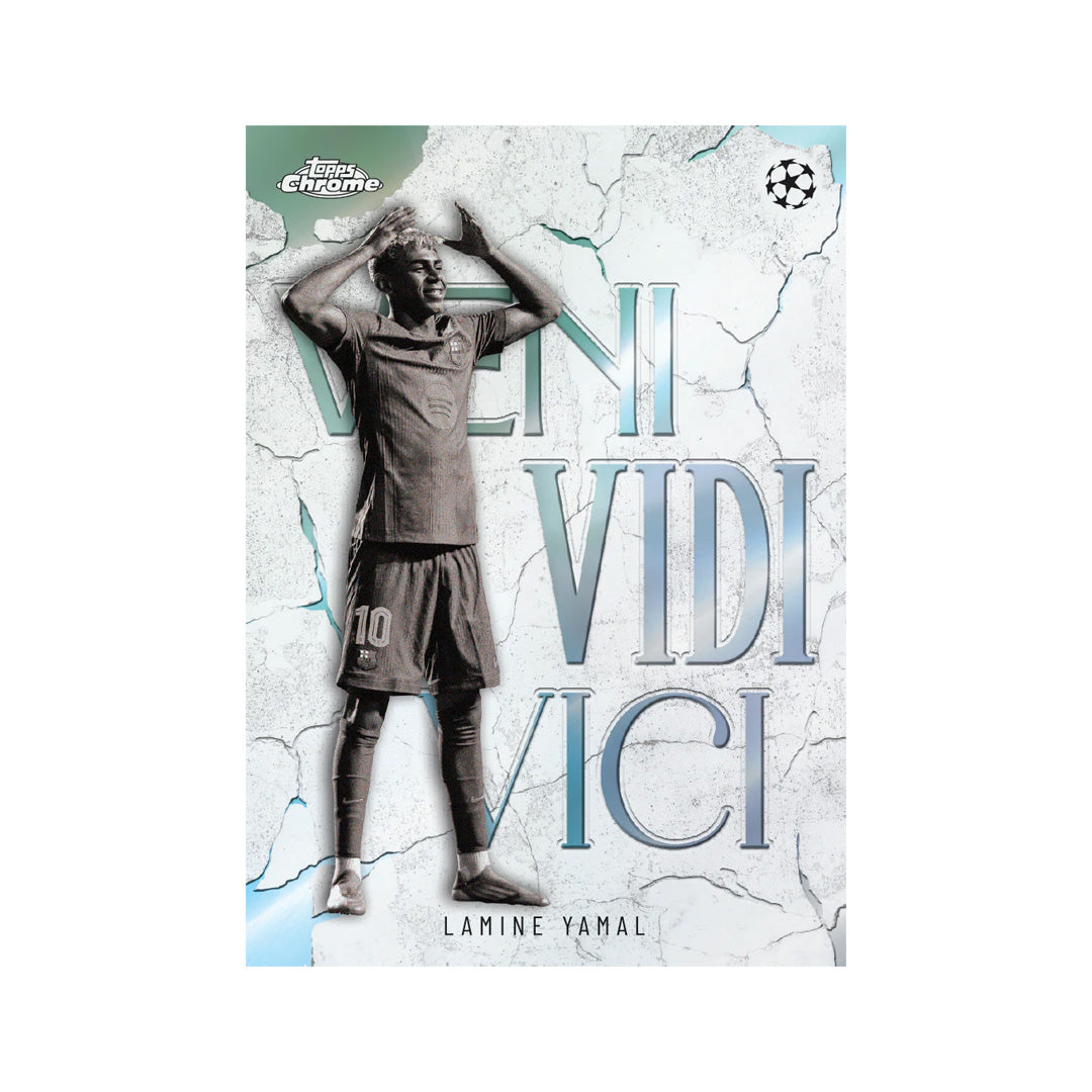 Topps Chrome® UEFA Club Competitions 2025-26 – Mega Box1