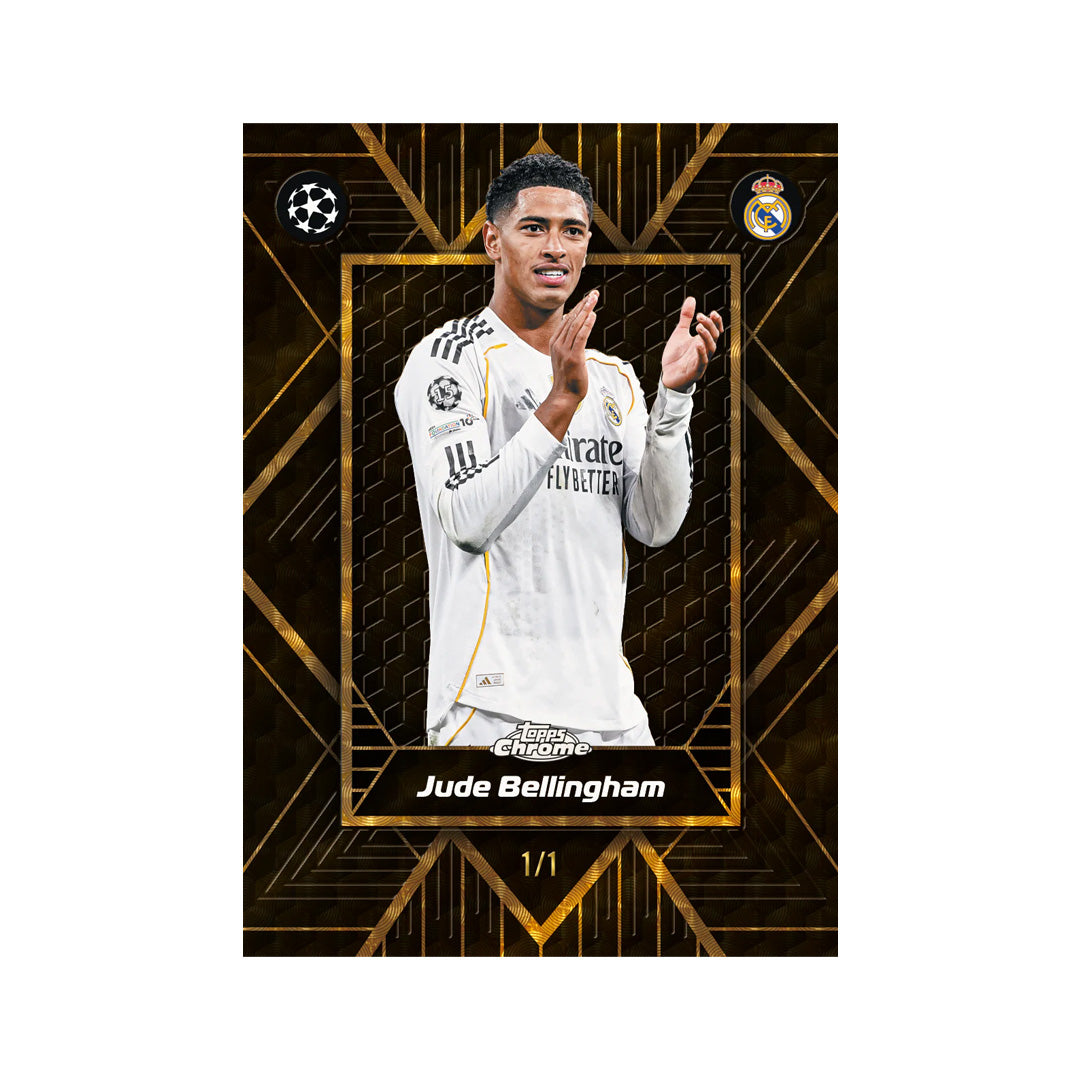 Topps Chrome® UEFA Club Competitions 2025-26 – Mega Box